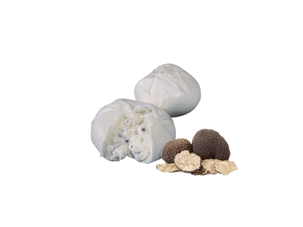 MOZZA BURRATA WITH BLACK TRUFFLE 2X150GR (300GR CUP)