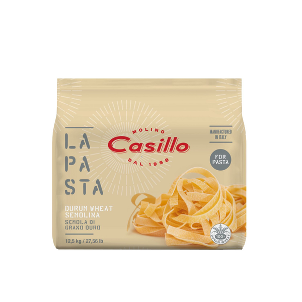 CASILLO DURUM WHEAT SEMOLINA COARSE TYPE "EXTRA ARANCIO" 12.5kg