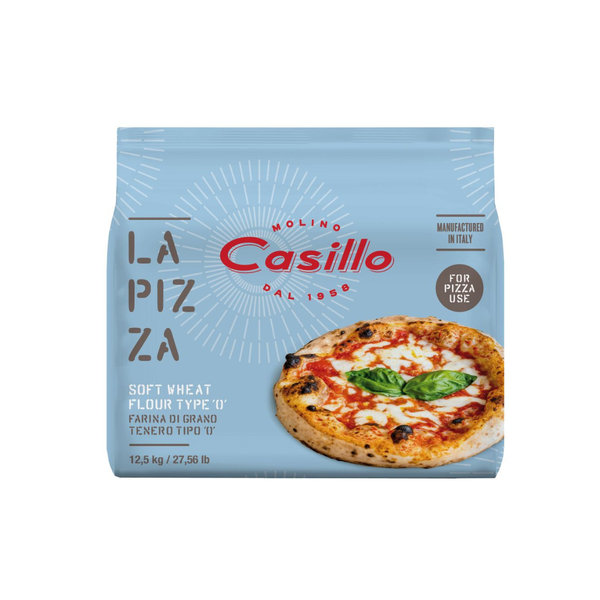 CASILLO RED ZERO L SOFT WHEAT FLOUR 12,5KG VACUUM BAG