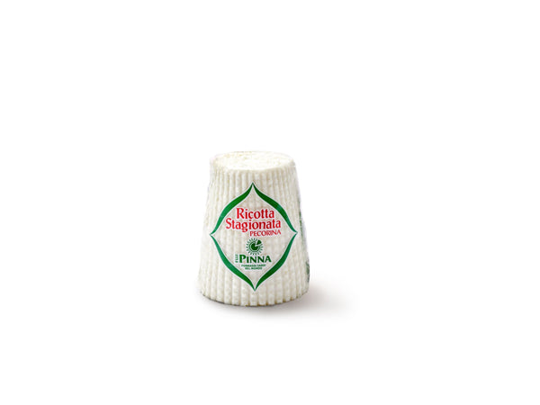 PINNA SHEEPS MILK RICOTTA SALATA ' MONTELLA' CHEESE ' TYPE - 350GR V.W