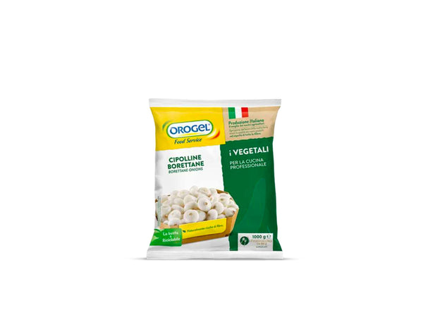 OROGEL FROZEN BORETTANE ONIONS 1KG BAG