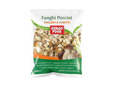 ASIAGO FROZEN DICED PORCINI MUSHROOMS 1KG