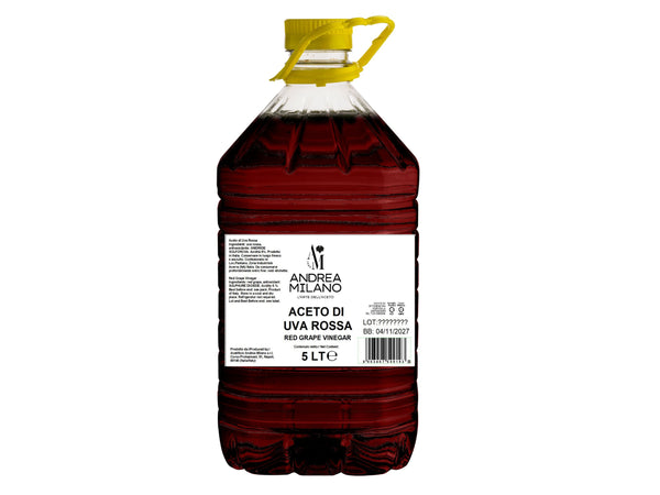 MILANO RED GRAPE VINEGAR  5LT