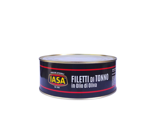 IASA TUNA FILLETS IN  OLIVE OIL 1KG