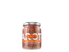 ZAROTTI ANCHOVY FILLETS IN SUNFLOWER OIL IN GLASS 380GR