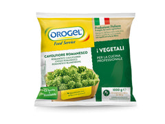 OROGEL FROZEN ROMANESCO CAULIFLOWER 1KG BAG