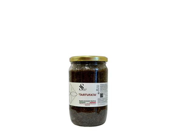 DELIKATESSE BLACK SUMMER TRUFFLE SAUCE WITH 3% TRUFFLE  680G