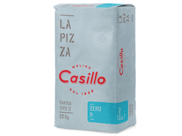 CASILLO AZZURRA ZERO M SOFT WHEAT FLOUR - 25 KG BAG